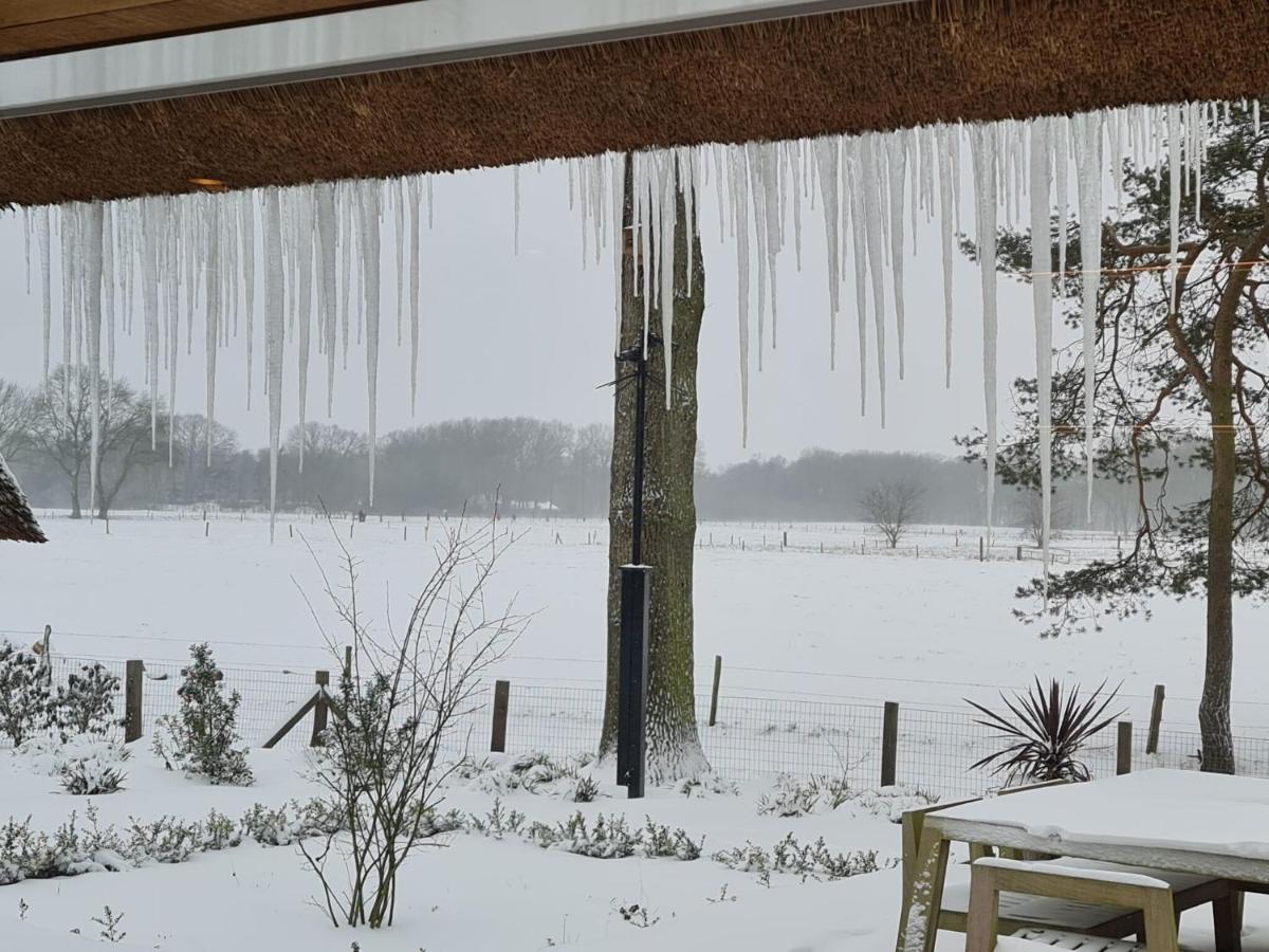 Charming Holiday Home in Nijverdal with Jacuzzi Buitenkant foto